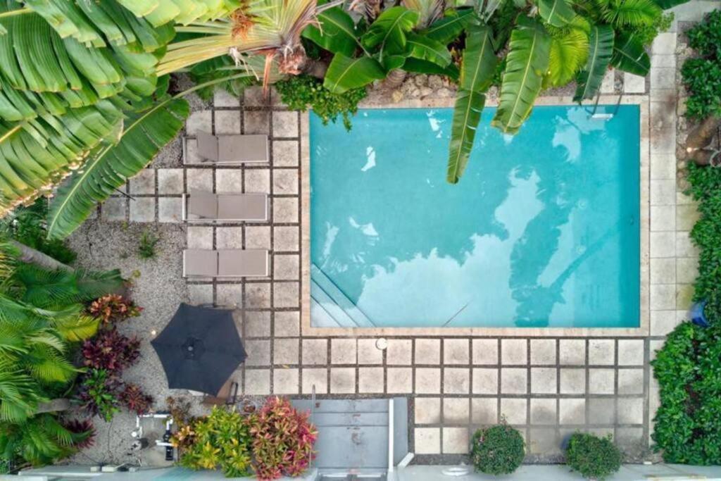 Apartment Bright Corner 1 Bedroom, 2 Blocks To Beach, W/pool *