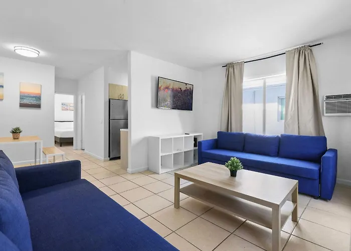 1Br Apt Sleeps 4 Beach Vibes