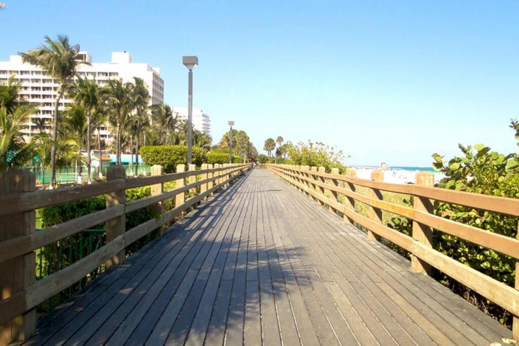 Beautiful Footsteps From The Miami Beach