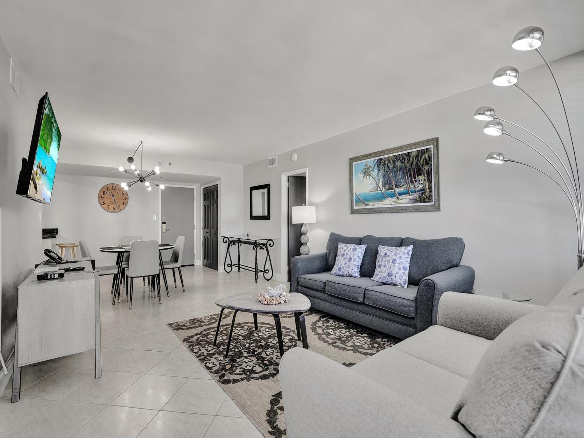 Apartment Cozy Beachfront 2 Bdr Miami 406 *