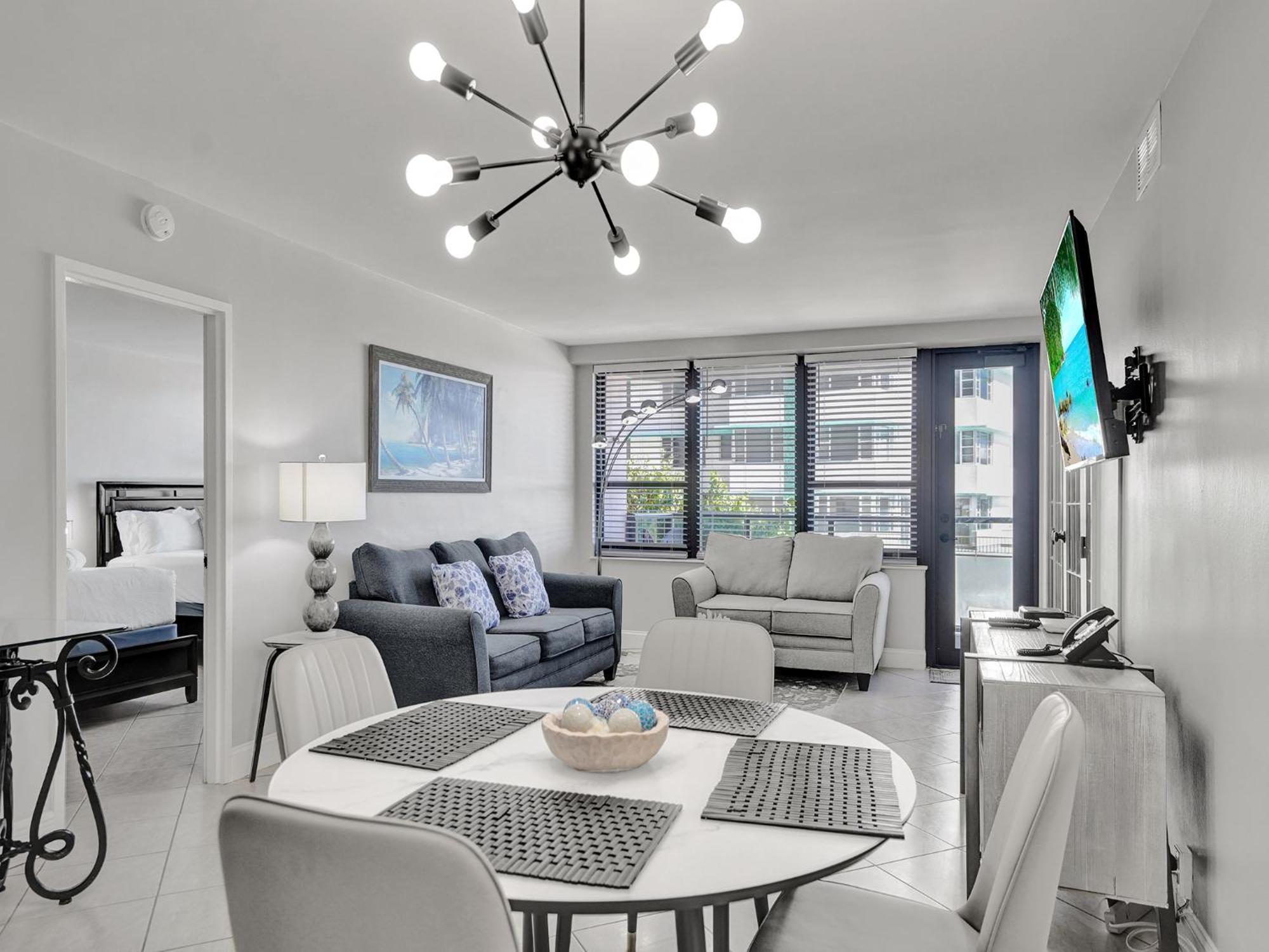 Apartment Cozy Beachfront 2 Bdr Miami 406
