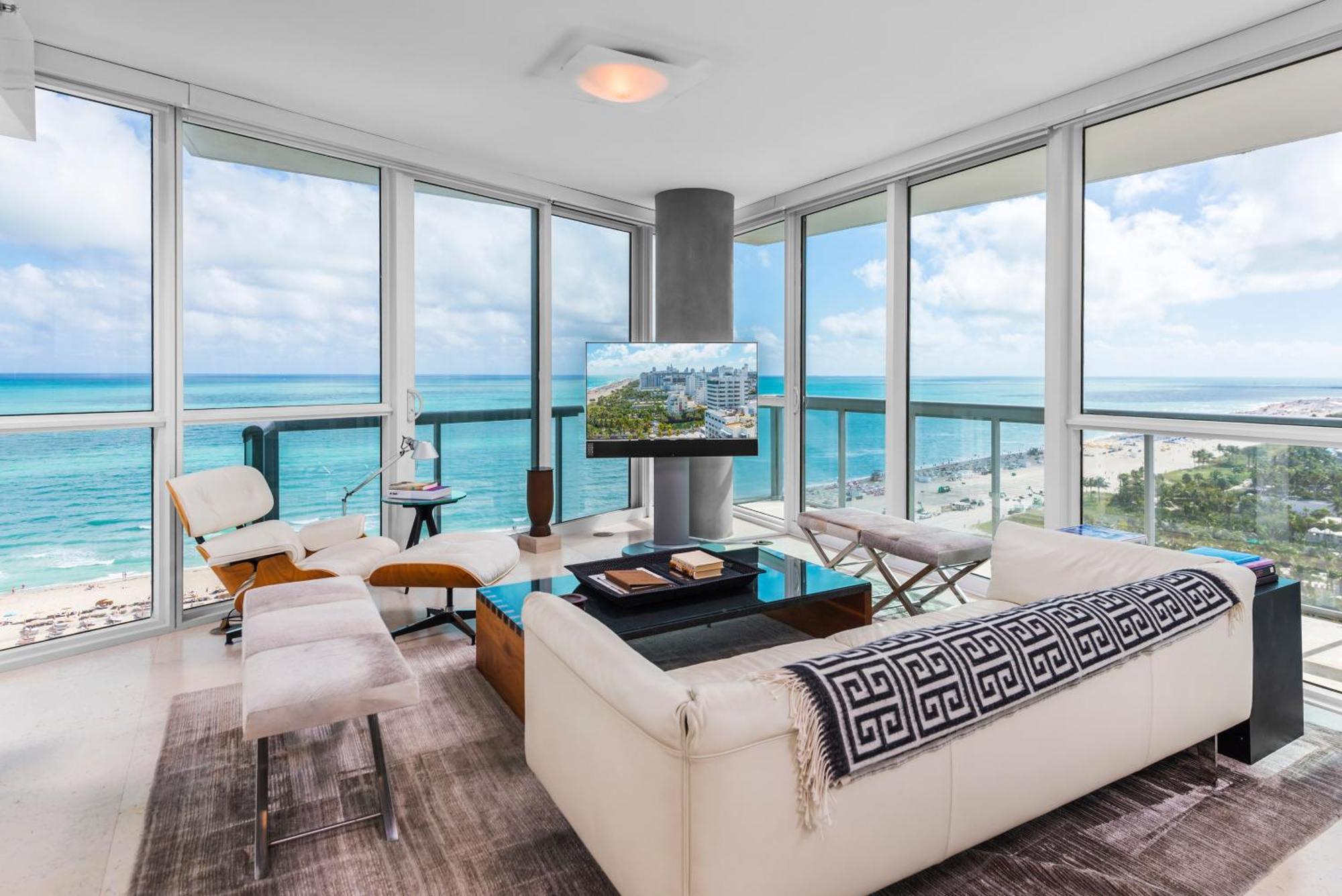 Apartment Oceanfront Private Condo At The Setai -2208 Miami Beach