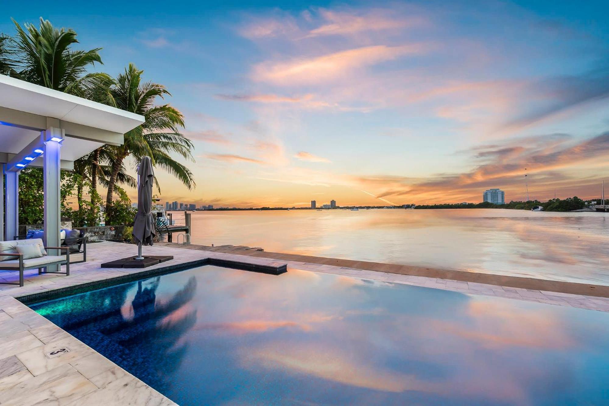 Sunset View On The Bay With Pool *
