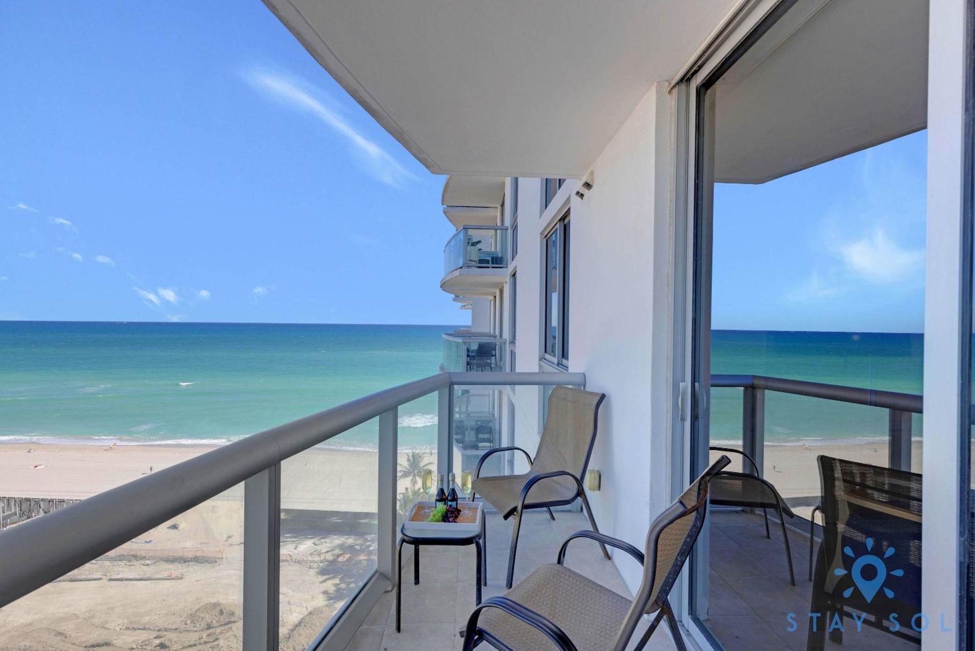 Apartment Beachfront - Pool - Ocean View Balcony- Gym