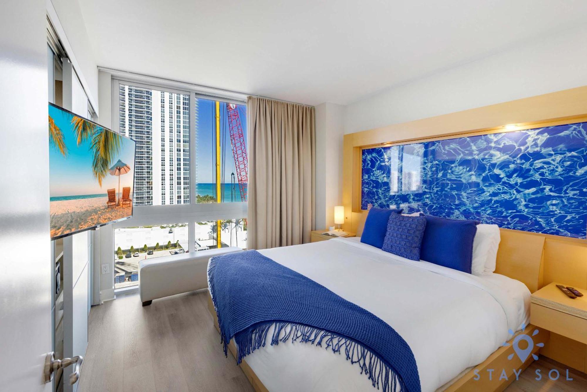 Apartment Beachfront - Pool - Ocean View Balcony- Gym Miami Beach