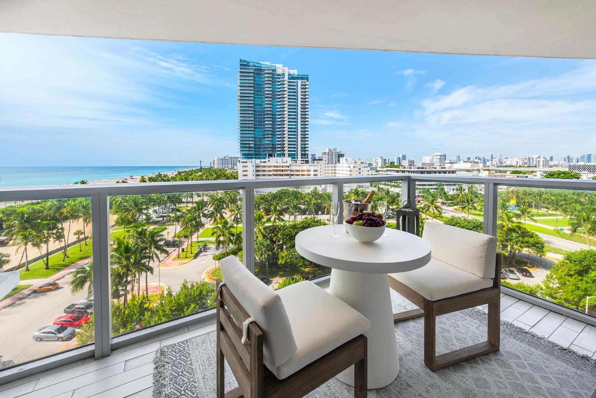 Oceanview Private At W South Beach-814 Apartment *