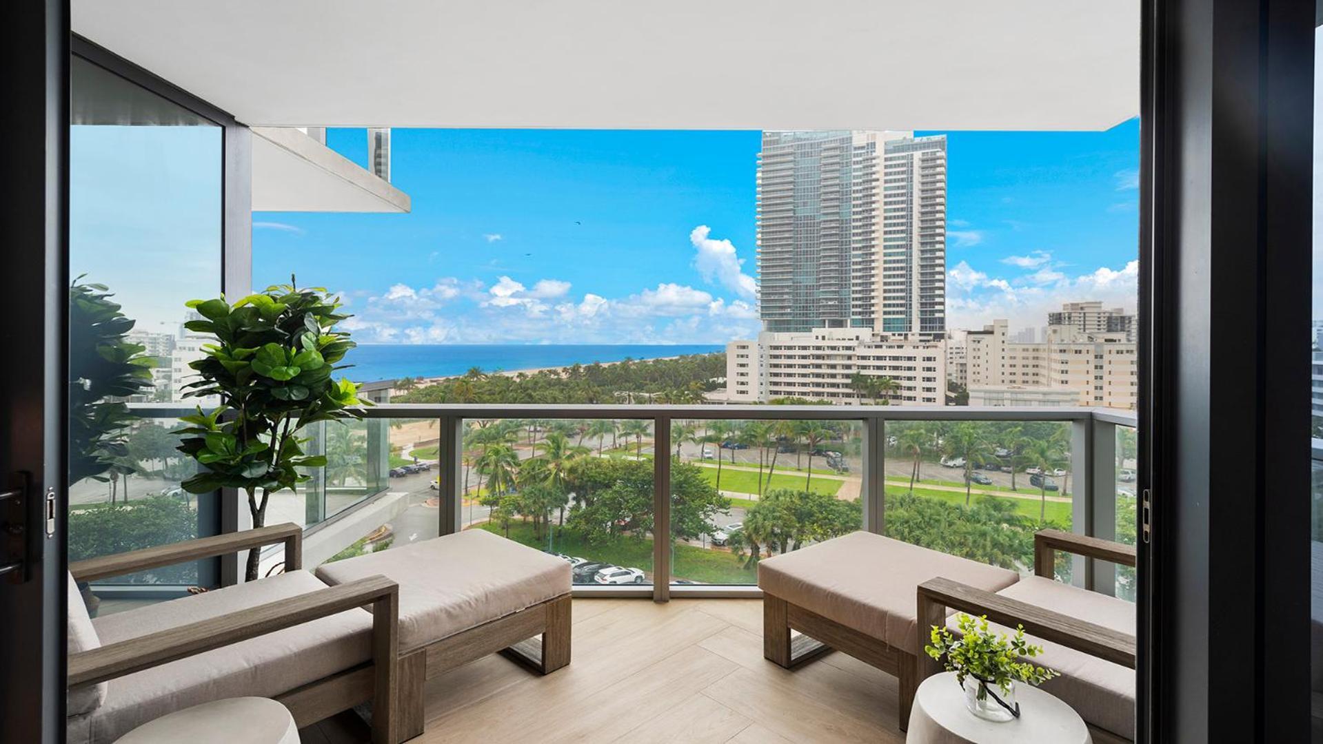 2b Ocean View Private At W South - 804 Apartment Miami Beach