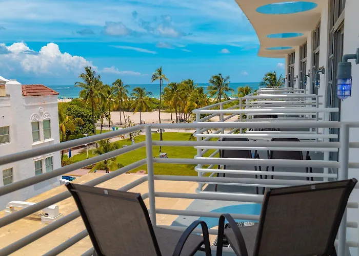 Suite With Rooftop-Pool And Bar On Ocean Dr