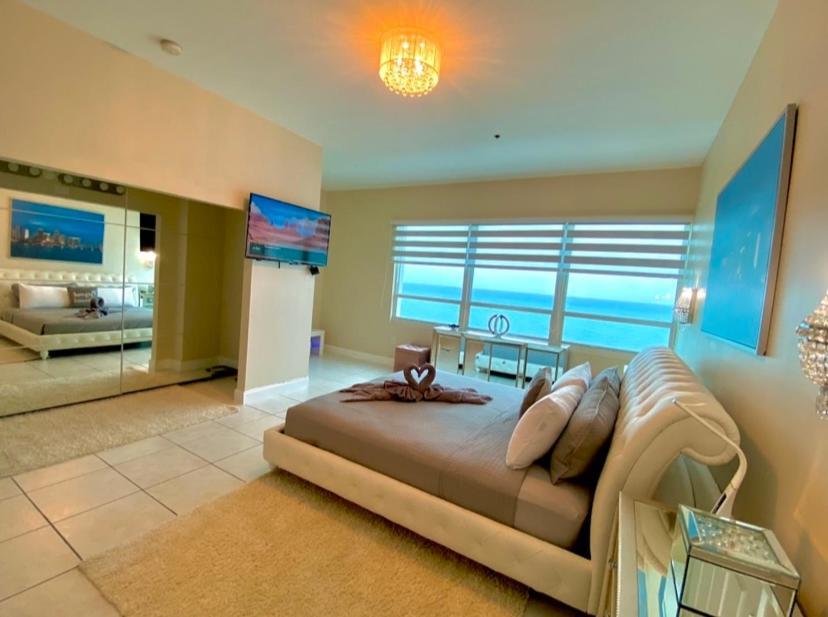 Large Beautiful Penthouse Ocean Front With Access And Free Parking In Miami *