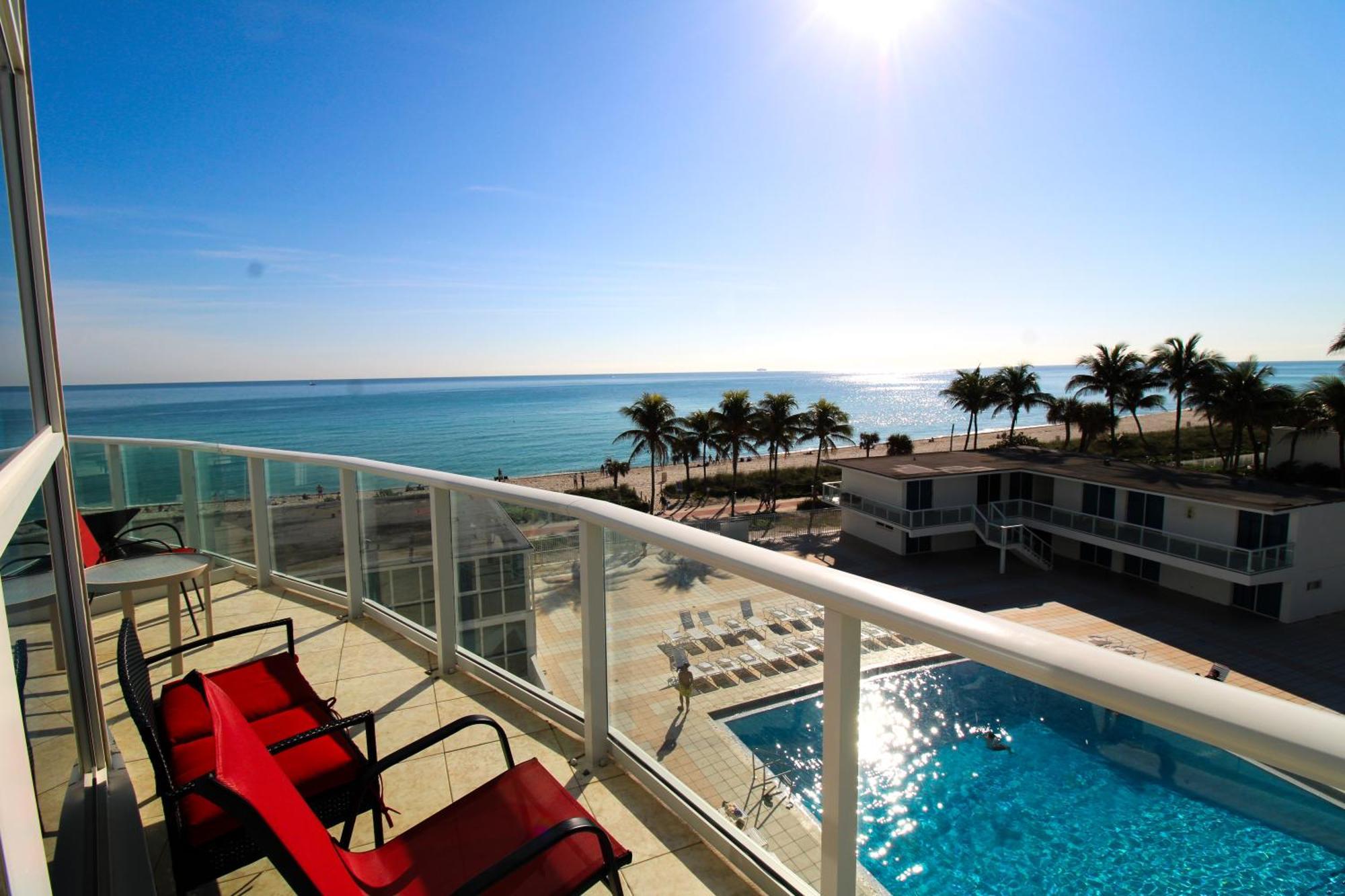 Ferienhaus Castle M16 Oceanview Loft With Access, Pool, Tennis And Free Parking!