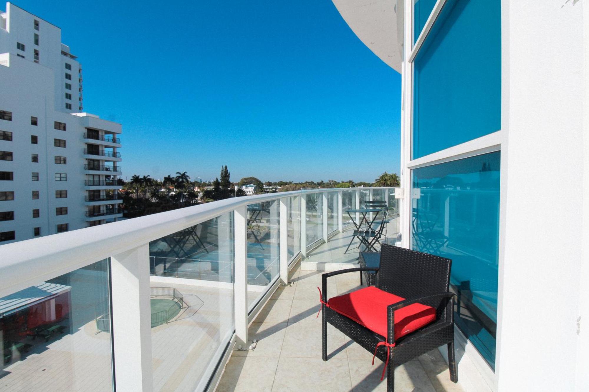 Castle M16 Oceanview Loft With Access, Pool, Tennis And Free Parking! * Miami Beach