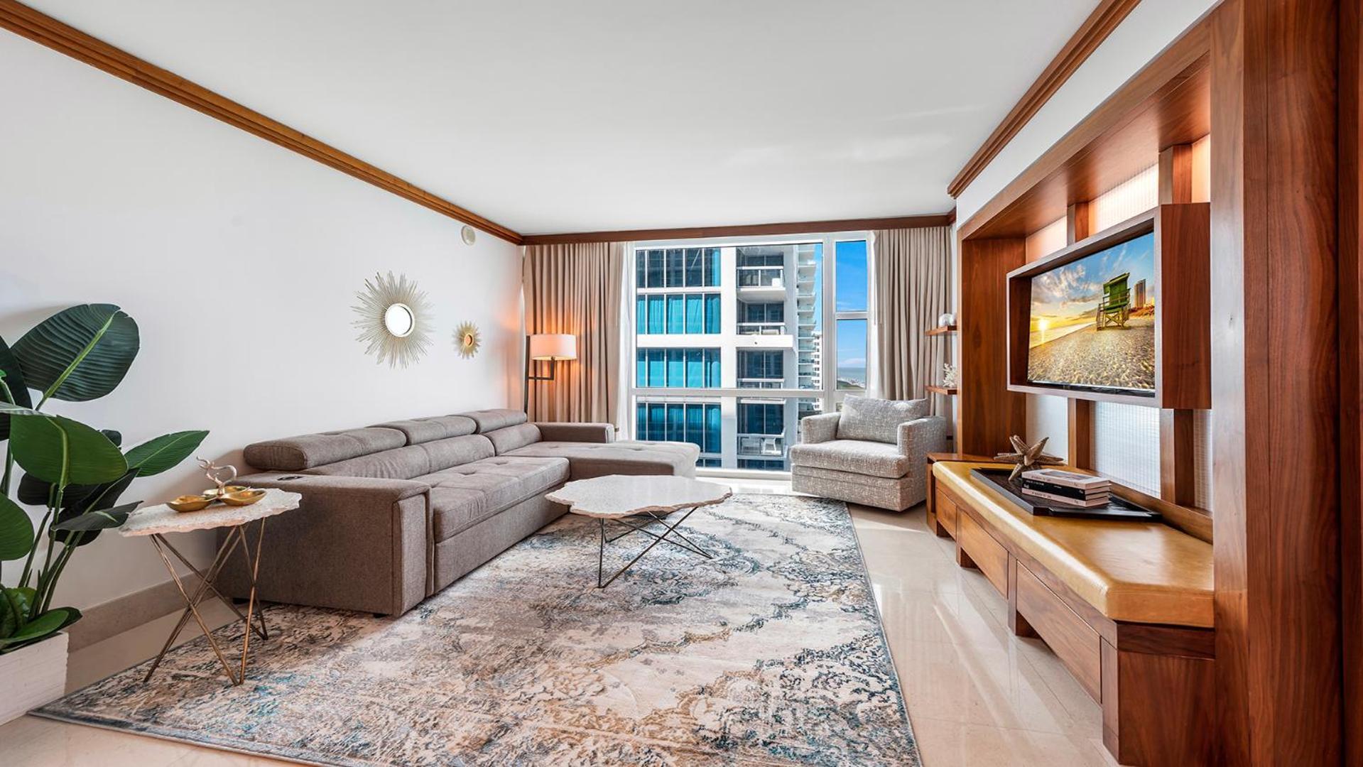 Aparthotel 1 Bedroom Private At Carillon Miami -911 *